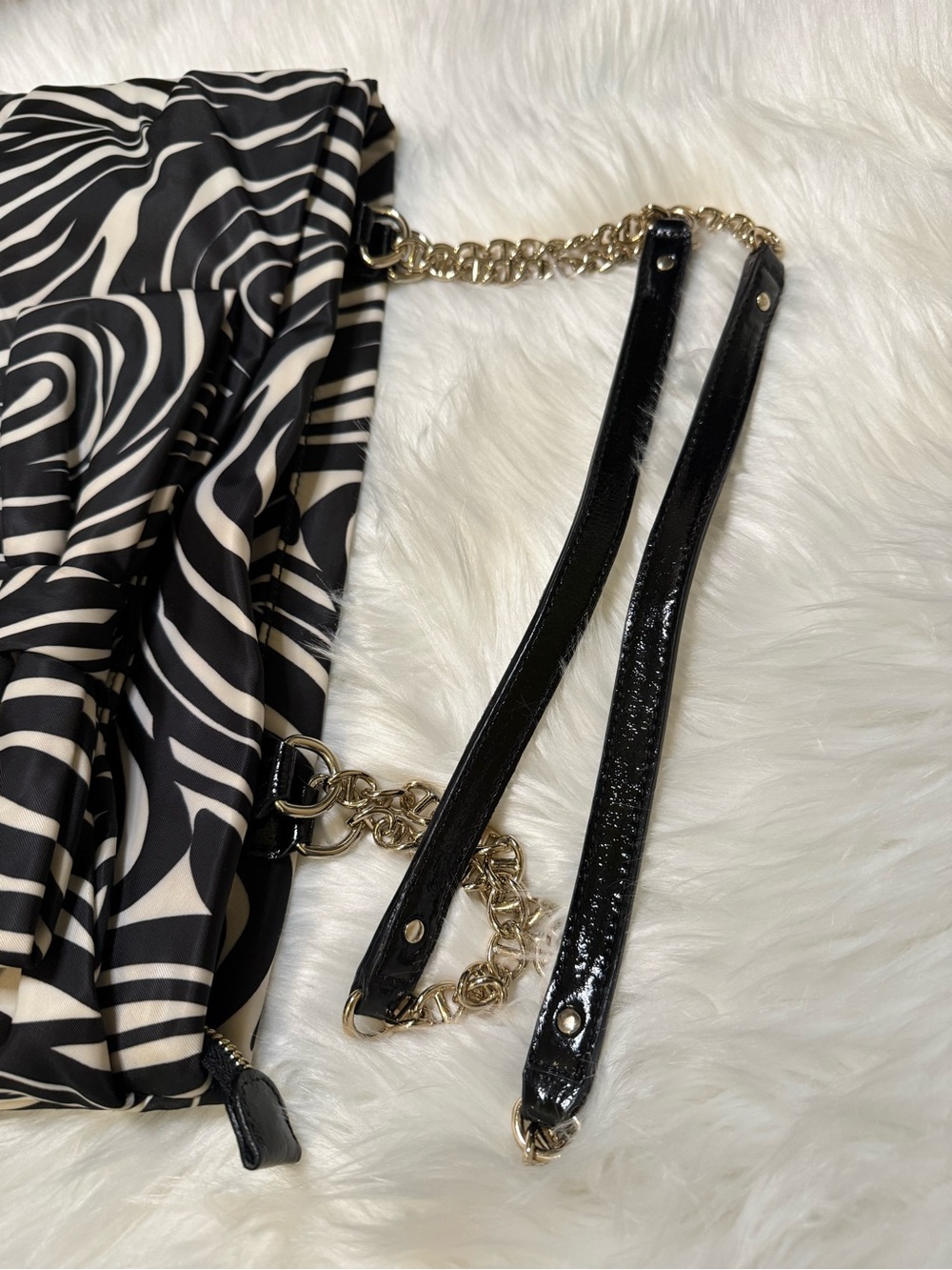 Kate Spade Zebra Bow Tote Bag - Picture 6 of 6